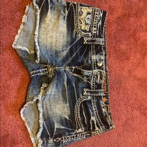 Rock Revival Denim Shorts